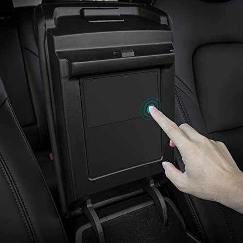 TAPTES Tesla Model 3 Model Y Mittelkonsole Organizer, Armlehne versteckte Aufbewahrungsbox für Tesla Model 3 Modell Y Zubehör
