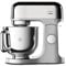 Kenwood kMix Editions KMX760CH Küchenmaschine, 5 l Edelstahl Schüssel, Safe-Use-Sicherheitssystem, Metallgehäuse, 1000 Watt, inkl. 3-Teiligem Patisserie-Set und Spritzschutz, Chrom