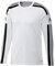 adidas Men's Squadra 21 Long Sleeve Jersey, White/Black, M