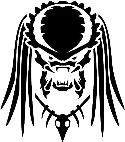 myrockshirt Predator Alien 30 x 20 cm Aufkleber Autoaufkleber Sticker Auto Tuning Bike