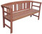 Spetebo Eukalyptus Gartenbank Harland - 157 x 82 cm - FSC Holz Sitzbank für 3 Personen - Terrasse Balkon Garten Bank 3-Sitzer Hartholz geölt massiv