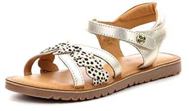 Kickers Betty Sandale, Gold Pony, 33 EU