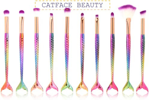 Catface Mami Pinceaux de maquillage Arc-en-ciel