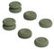 3 Paar Silikon-Thumbstick-Kappenabdeckungen kompatibel für ROG Ally/Steam Deck, Thumb-Stick-Griffkappen Extender Game Console Controller Soft Joystick Analog Stick Cover (grün)