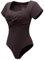 Berylove Bodysuit Shapewear Damen Body Oberteil y2k Freizeit Arbeit Sport BLBS002 Cocoa M