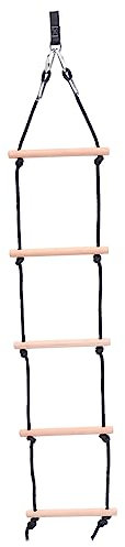 CORHAD Kletternden Hindernis Holz Swing Seilleiter Kinder Hängende Leiter Kinder Spielzeug