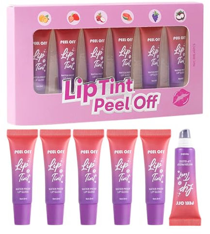 Long-Lasting Lip Stain, Waterproof Peel-Off Lip Gloss, Longwear Lip Masque, Matte Velvet Lip Stain, Fruit-Scented Lip Gloss, Extended Wear Lip Color, Easy Peel Lip Gloss
