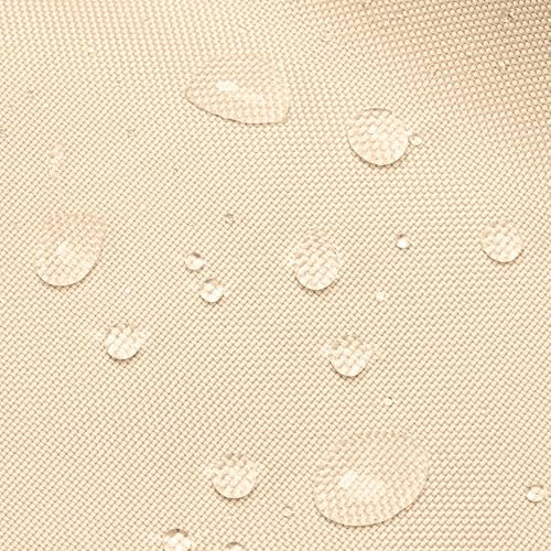 Polyesterstoff wasserdicht Stoff Meterware 2 m x 160 cm - markisenstoff markisenstoffe canvas und polsterstoff möbelstoff futterstoff segeltuch und vorhangstoff Beige oeko-tex-zertifikat