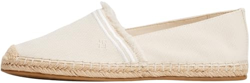 Tommy Hilfiger Damen Espadrilles Fringe Canvas Closed mit Logo