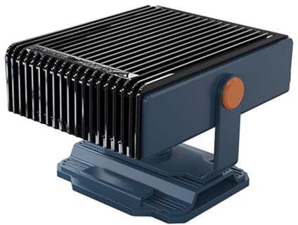 FGUUTYM 150W Car Heater 150W Portable Car Heater Heating 2 Modes 180 Rotatable for Auto Home (12V) Elektrischer Roller (Navy, One Size)