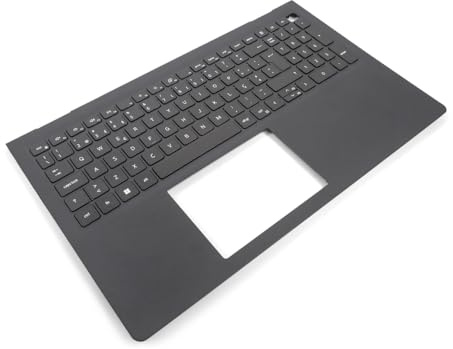 Dell Vostro 15-3510/3250/3530-Series Palmrest & PORTUGUESE Keyboard - 088YX6 (H2P76) - Black (Renewed)