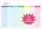 Saiwiimody Calendario 2025 Pared Español Calendario Magnético Nevera Julio 2025 y Diciembre 2026 Hoja por Dia Escribir Planificador Mensual Personalizado para Familiar Escolar Oficina 31 x 21 cm
