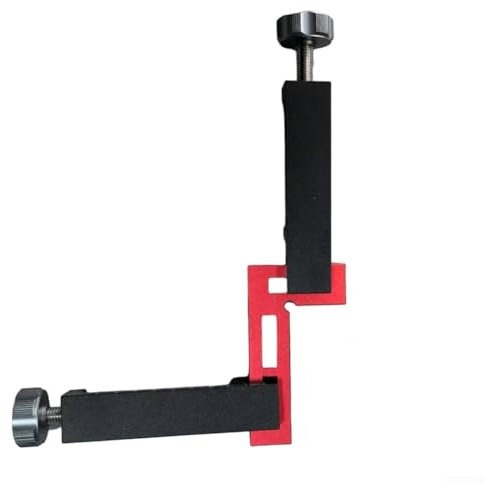 Volakebeing Professional Aluminum Alloy G Clamps Heavy Duty Workshop Clamps Adjustable F Style Bar Clamps for Woodworking Construction Metal Work Projects(A)