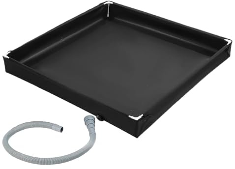 Doccia Da Esterno,Base Pavimento Per Bagno In Piedi Con Scarico | Base Doccia Portatile Vassoio Pieghevole - Per Bagno Tenda Campeggio Camper Escursionismo Viaggio Piscina Giardino Patio Esterno