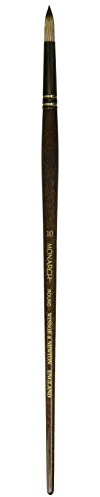 Winsor & Newton Monarch Round Long Handle Brush, Size 10