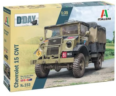 Italeri 0233 Chevrolet 15 CWT 1:35 Modellbausatz Militärfahrzeug