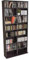 Atlantic Oskar - Mobiletto regolabile per 464 CD, 228 DVD o 276 Blu-ray, 12 ripiani regolabili e 4 ripiani fissi PN in Espresso
