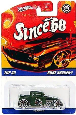 Hot Wheels Mattel Die-Cast Car Since '68 Top 40 Bone Shaker [#29 di 40]