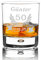 polar-effekt Whiskeyglas mit Gravur - graviertes Tumbler personalisiert - Glas als Geschenkidee für Männer, für Papa - Geschenk für Freund zum Geburtstag - Motiv Jubiläum Ährenkranz Banner