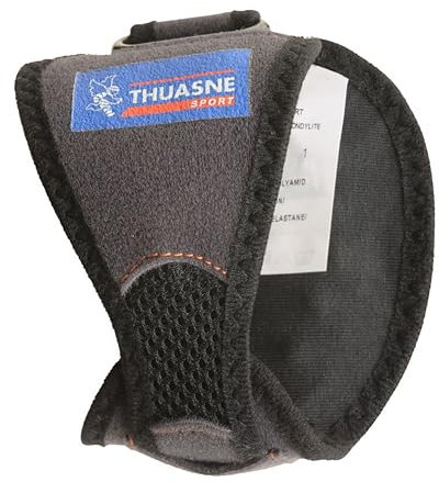 Thuasne Sport - Bracelet Anti-Épicondylite - Tennis Elbow, Golfer Elbow - Inserts en Silicone - Compression Ajustable - Dispositif Médical CE - Taille 1
