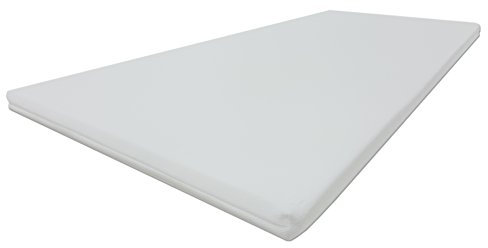 Dibapur® PRO Soft 3D Air Fresh Bezug Kaltschaum Topper Matratzenauflage (3D Air 90x190) x ca. 5 cm Kern mit Bezug ca. 5,2 cm - Made in Germany