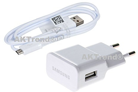 Samsung Original Ladekabel für Note 4-3, Galaxy S6 / S6 Edge / S5 / S4 / S3 I9300 ETA0U80E ETA0U81EBE + ECC1DU4BBE (Netzteil Ladegerät MicroUSB Ladekabel + Datenkabel) AK059, Angebot von aktrend