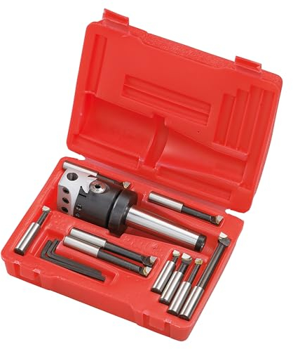 Plan- und Ausdrehkopfset diam. 75 mm mit Aufnahme MK 3 Spannmittel für Werkzeuge 25-1019 Bernardo