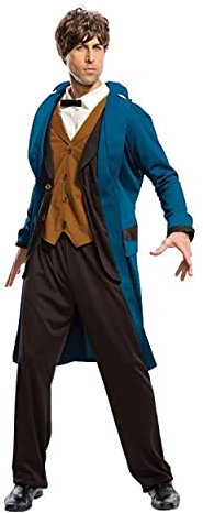 Rubies 820574STD Newt Scamander Déguisement adulte Plastique Multicolore Halloween Halloween