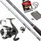 D-A-M Karpfen Set Fighter Carp – Anfänger Angelset Karpfenrute + Rolle