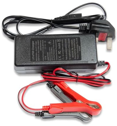 LOWENERGIE 5A Charger for 20Ah / 30Ah / 50Ah 12.8V Lithium-Ion Iron Phosphate LiFePo4 Battery12V Leisure Solar Caravan (Charger only)
