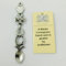 Wedding Lovespoon Solid English Pewter Love Spoon Welsh Design Made in England | 4.1/8 (10.4cm) | LS105