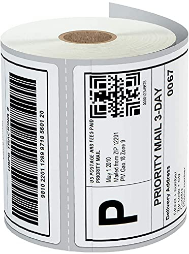 FreeX Thermo-Versandetiketten für Rollo, Zebra, Brother, Munbyn Thermoetikettendrucker, handelsübliche Qualität, 250 Stück