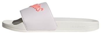 adidas Adilette Shower, Diapositive Donna, Almost Pink/Acid Red/Chalk White, 38 EU