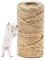 Cuerda de sisal para rascador, Cuerda de 6 mm x 40 m, Cuerda de sisal Natural, árbol para Gatos, decoración para el jardín, Accesorios para Gatos