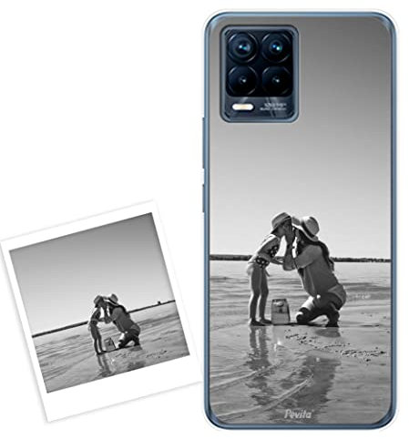 Pevita Funda para Realme 8/8 Pro 4G Personalizada con Foto o Imagen | Funda Personalizable para Realme 8/8 Pro 4G
