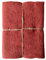 JOWOLLINA Feines Waffelpique Badetuch Saunatuch Leinen Stonewashed (Baked Clay, 100x160 cm)