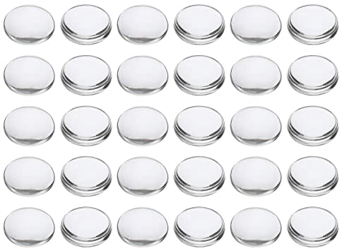 PATIKIL Transparent Glass Cabochons, 100Pcs 20mm Round Glass Dome Tiles for Photo Pendant Jewelry Making, Clear