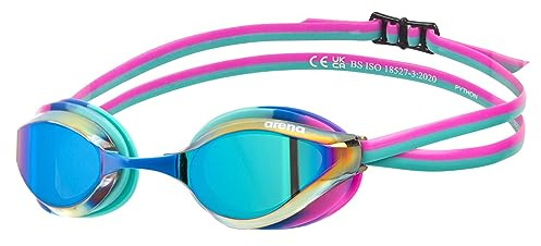 ARENA Unisex Python Mirror Racing Schwimmbrille Schwimmbrille (1er Pack)