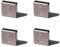 Ronlok Lot de 4 boîtiers SSD M2 M.2 NVME 2230, USB 3.2 10 Gbit/S vers NVME M-Key externe, 750124067