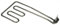 SOS Accessoire Résistance 1950W pour Lave-vaisselle 91200137 CANDY, HOOVER, IBERNA, ROSIERES
