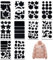 KASURE 10 Stück Daunenjacke Reparatur Flicken, Nylon Reparatur Flicken Selbstklebender Patch Waschbares Schwarz Nylon Kleidung Reparatur Flicken Daunenjacke Flicken Reparaturset