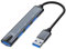 LEIDJGUN USB 3.0 2.0 Schnellübertragungsadapter mit 4 Anschlüssen für Fotografen und Video-Editoren, die Geschwindigkeit und Stabilität benötigen