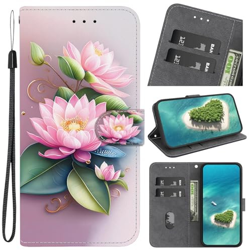 Ucikov Case for Apple iPhone 13 Mini, Leather Flip Case Cover with Animal or Flower or Butterfly Design Shockproof Purse Pocket for Apple iPhone 13 Mini, Colourful -10