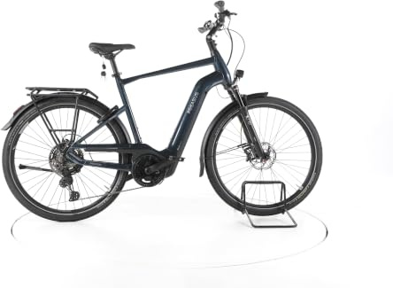Pegasus E Bike Premio Evo 11 Lite Trekking E-Bike Herren 28 Zoll Elektrofahrrad, Bosch 85 Nm 750 Wh, 11 Gänge, Hydraulische Scheibenbremse 180-190 cm blau (Generalüberholt)