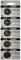 eForCity Lot de 5 piles pour calculateurs de montres CR2025 CR 2025