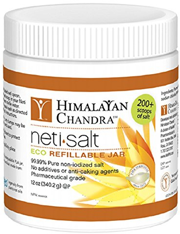Himalayan Institute Neti Pot Salt, 12 Oz