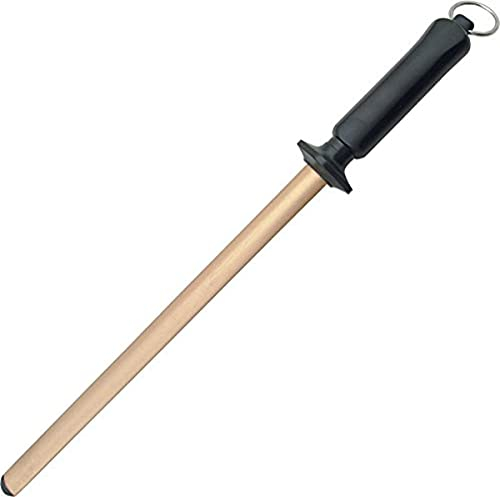 Fallkniven D12 Fusil à aiguiser, Dorée, Or
