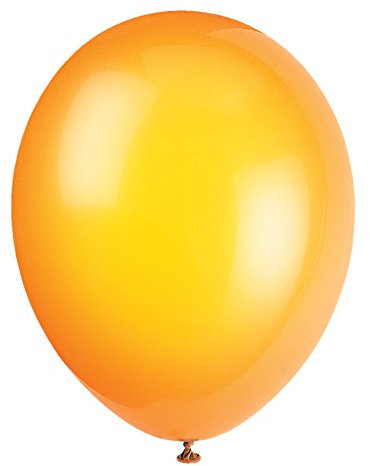Citrus Orange Premium Latex Balloons (30cm) Pack of 50 - Vibrant Party Decorations for Birthdays, Weddings, and Events
