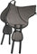 Harry's Horse Bareback Pad, Farbe:schwarz, Größe:S