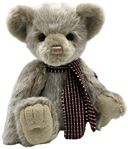 Clemens Softplüsch Teddy Bär Kiano 35 cm | Weich & Kuschelig | Made in Germany | 5-Fach Gegliedert | Abwaschbar & Pflegeleicht